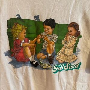 Full Send Kids Smoking Tee - XL